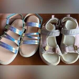 Bundle Girls Sandals H&M Art Class Strappy Kids Sandals Size 13 Velcro
